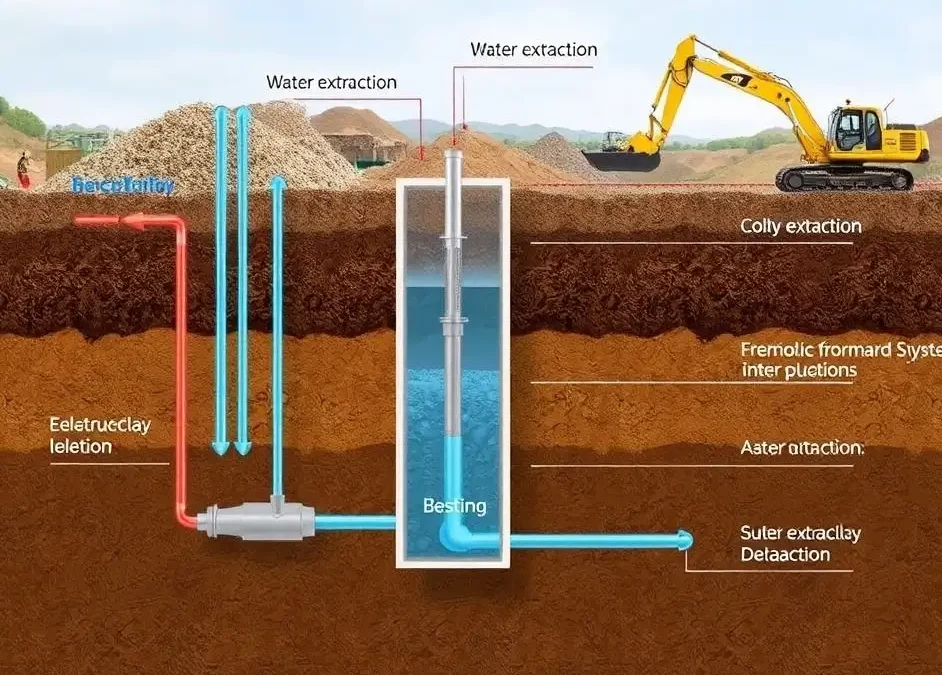 Electro Osmosis Dewatering System